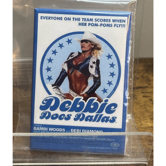 Other - Debbie Does Dallas Vintage Adult Magnet Bambi Woods Collectible